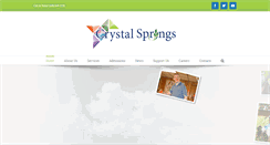 Desktop Screenshot of crystalspringsinc.org